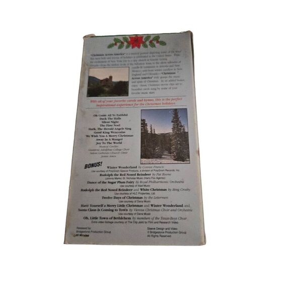 Christmas Across America VHS - Picture 2 of 3